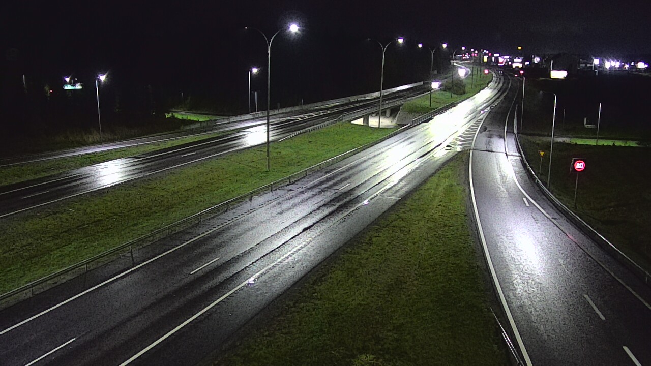 Weather Camera Image Road 4 Kempele, Zatelliitti, Oulu, Pohjois-Pohjanmaa