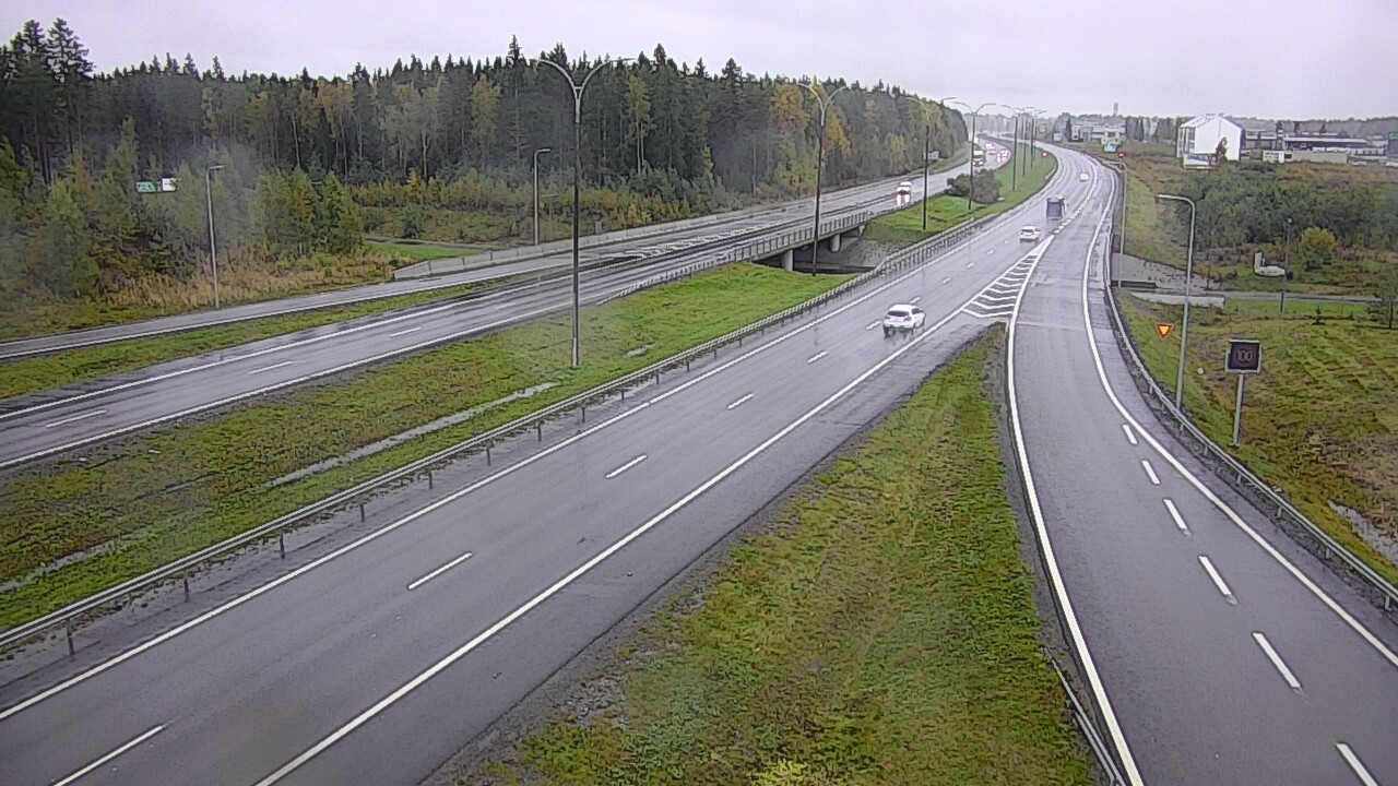 Weather Camera Image Road 4 Kempele, Zatelliitti, Oulu, Pohjois-Pohjanmaa
