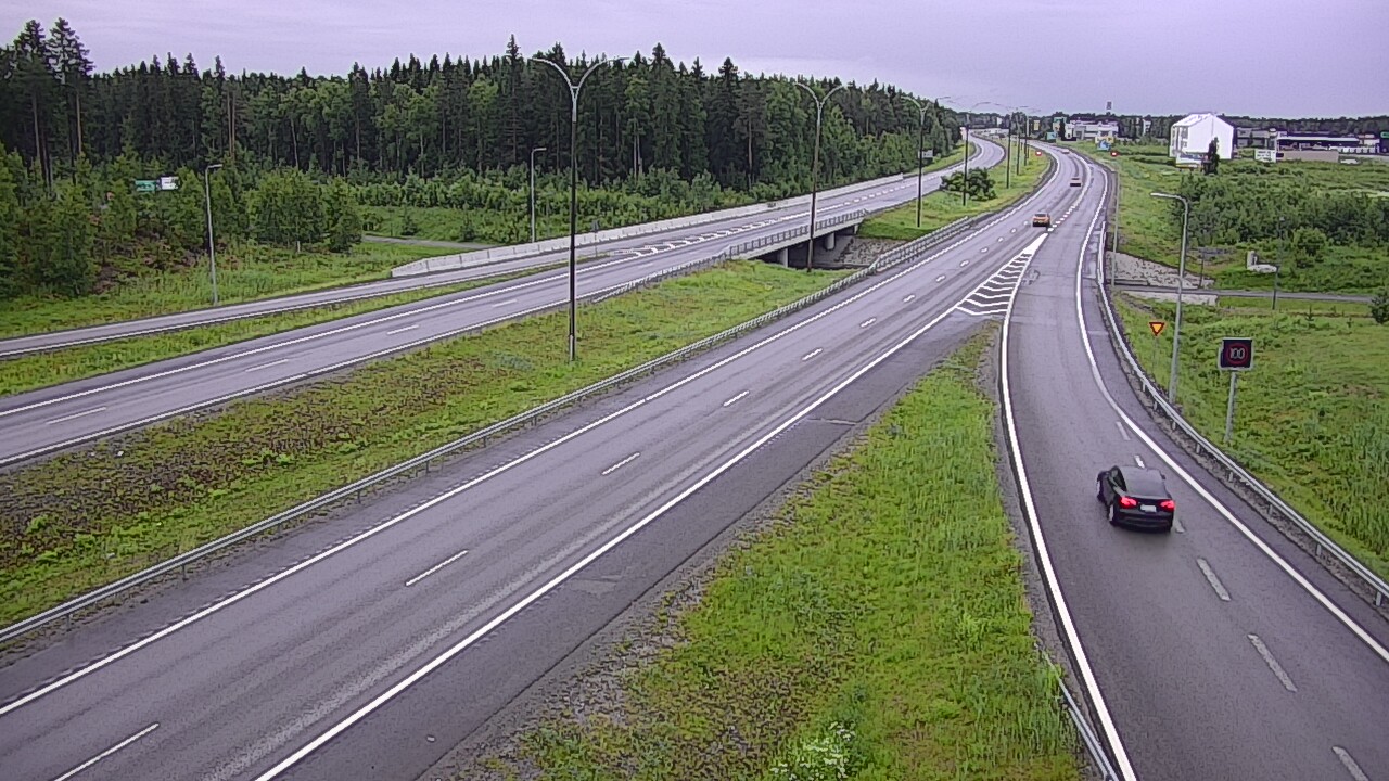 Kelikamerat Kuva Tie 4 Kempele, Zatelliitti, Oulu, Pohjois-Pohjanmaa
