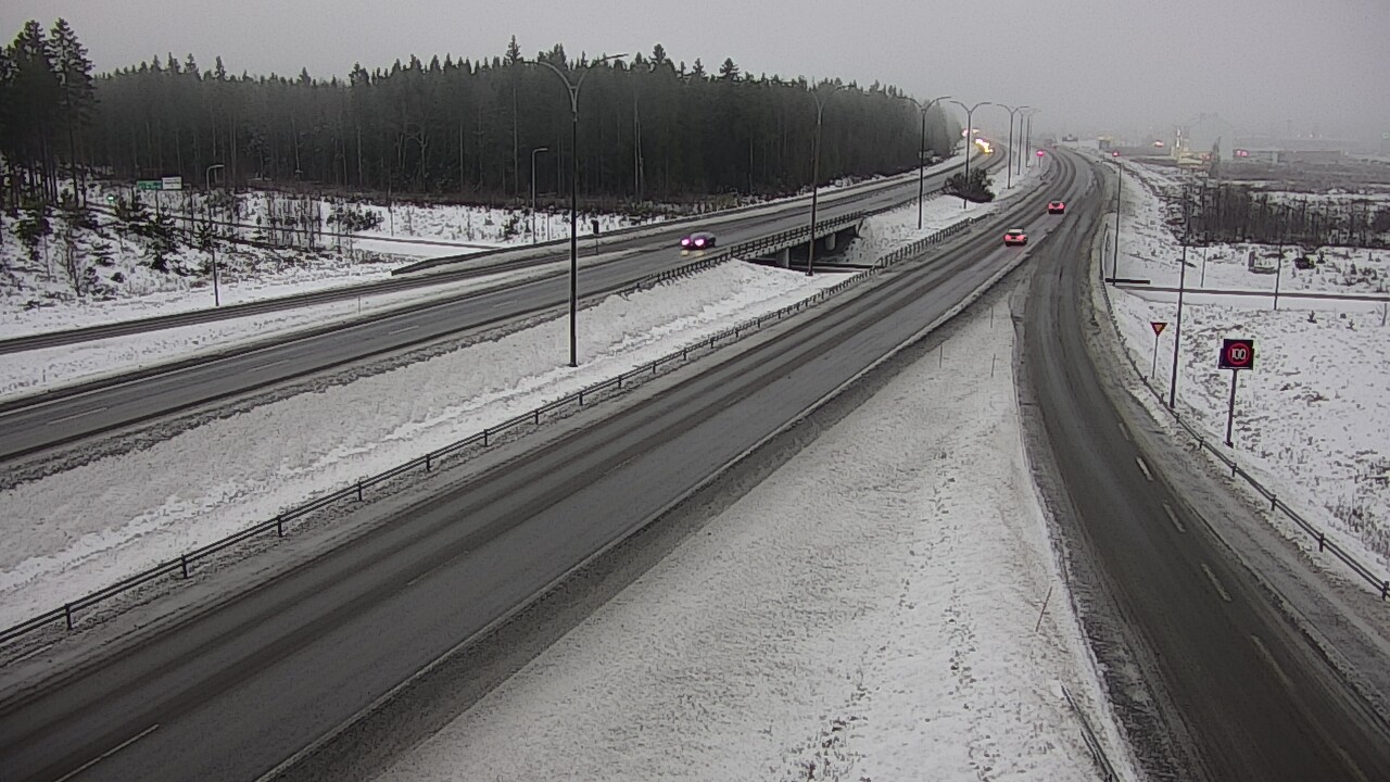 Weather Camera Image Road 4 Kempele, Zatelliitti, Oulu, Pohjois-Pohjanmaa