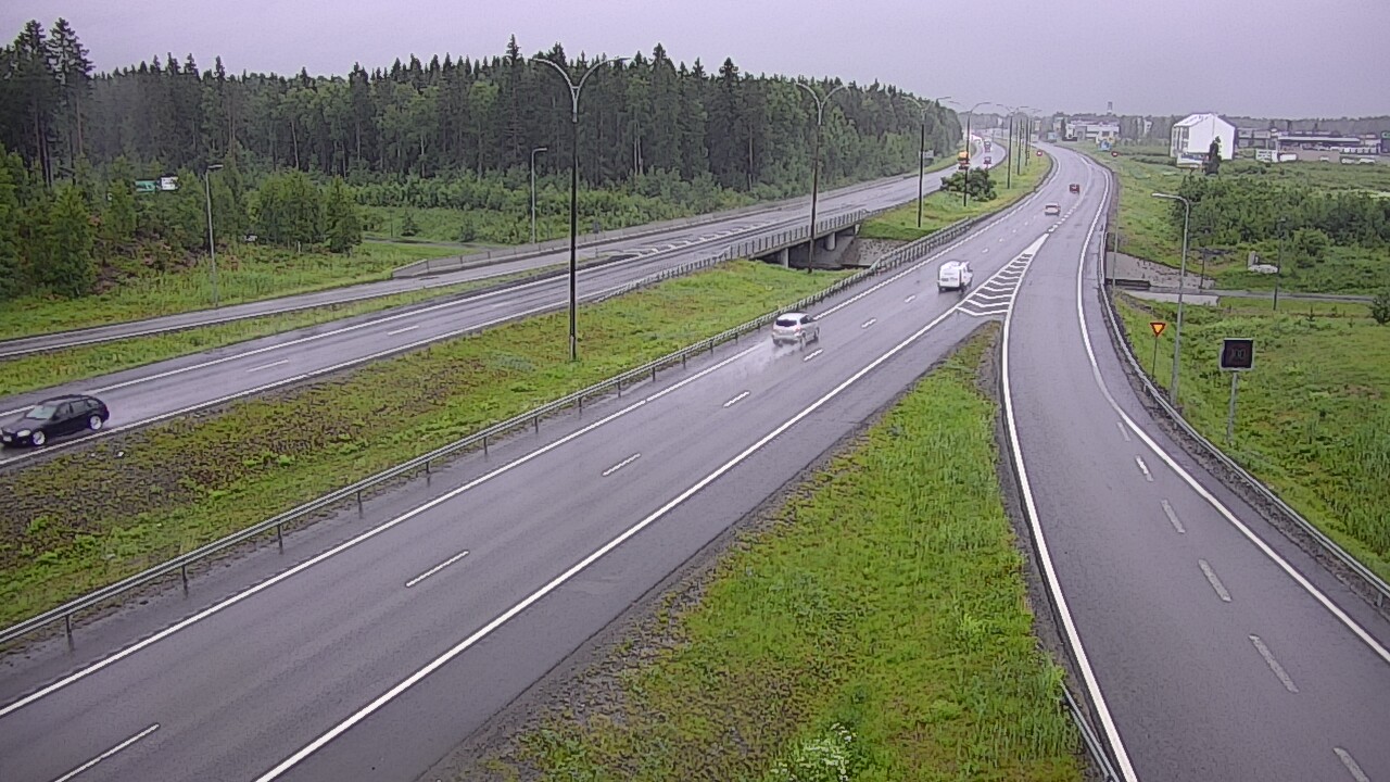 Kelikamerat Kuva Tie 4 Kempele, Zatelliitti, Oulu, Pohjois-Pohjanmaa