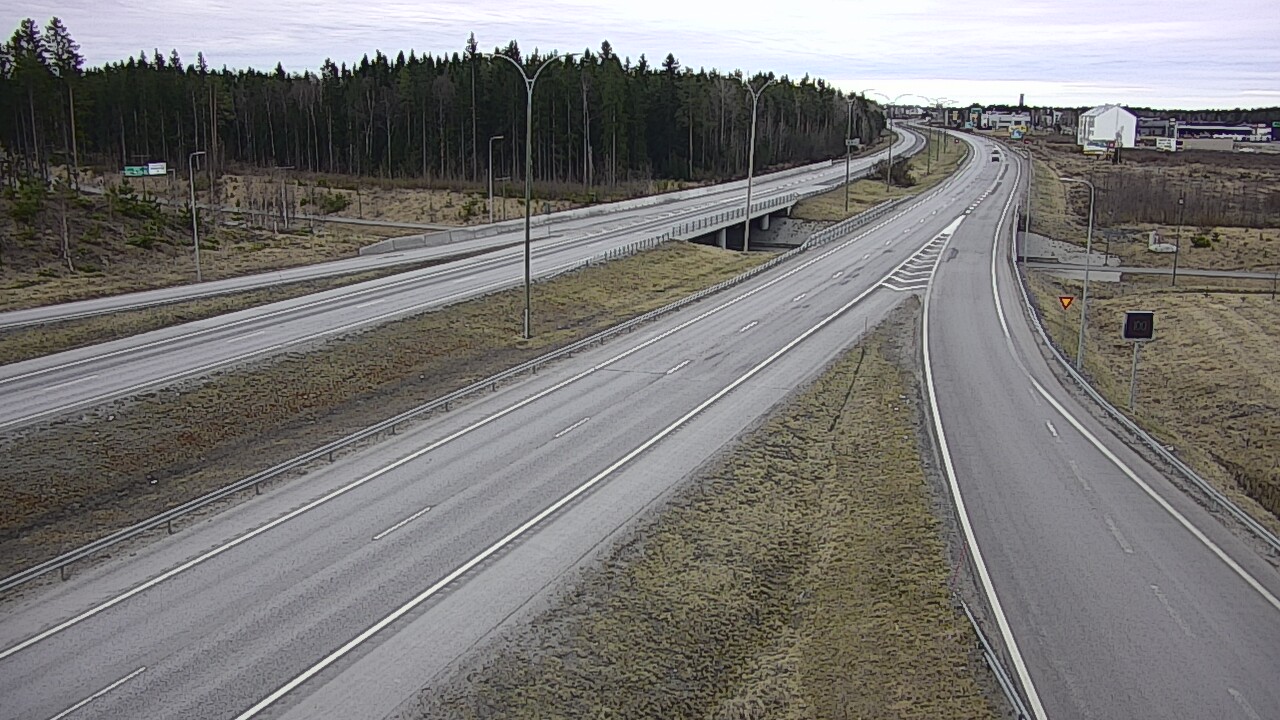 Weather Camera Image Road 4 Kempele, Zatelliitti, Oulu, Pohjois-Pohjanmaa