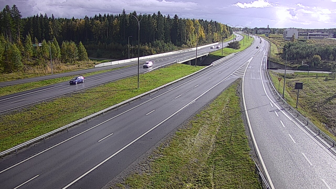 Weather Camera Image Road 4 Kempele, Zatelliitti, Oulu, Pohjois-Pohjanmaa