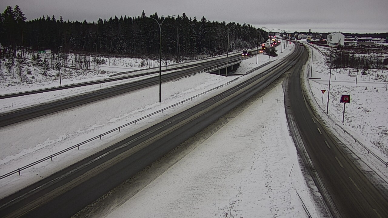 Kelikamerat Kuva Tie 4 Kempele, Zatelliitti, Oulu, Pohjois-Pohjanmaa