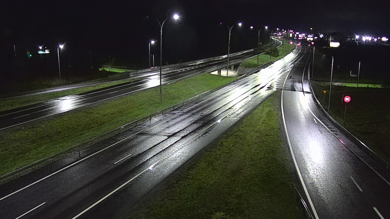 Weather Camera Image Road 4 Kempele, Zatelliitti, Oulu, Pohjois-Pohjanmaa