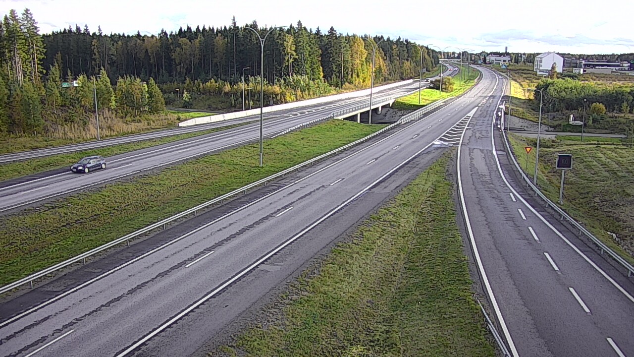 Weather Camera Image Road 4 Kempele, Zatelliitti, Oulu, Pohjois-Pohjanmaa