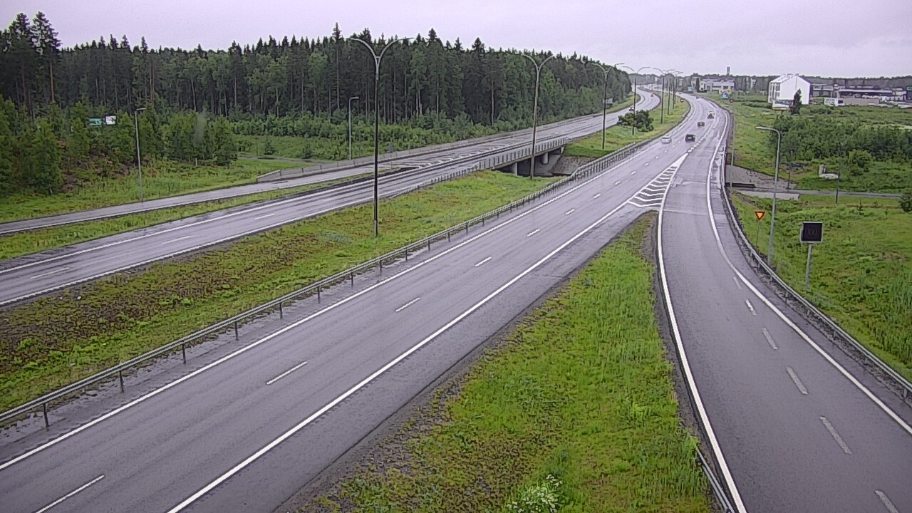 Kelikamerat Kuva Tie 4 Kempele, Zatelliitti, Oulu, Pohjois-Pohjanmaa
