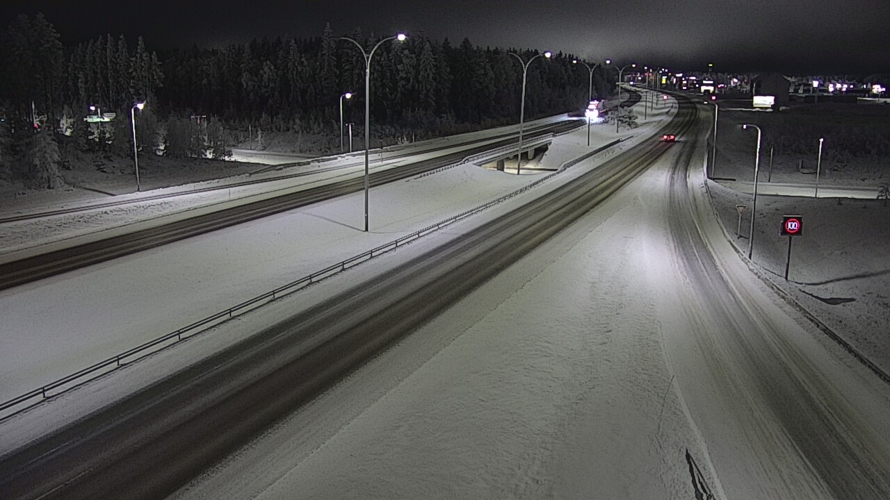 Weather Camera Image Road 4 Kempele, Zatelliitti, Oulu, Pohjois-Pohjanmaa
