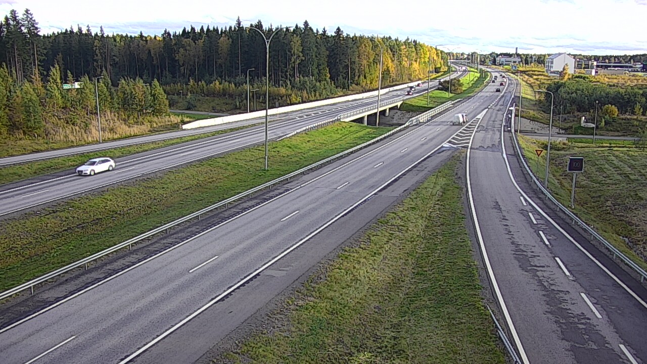 Weather Camera Image Road 4 Kempele, Zatelliitti, Oulu, Pohjois-Pohjanmaa