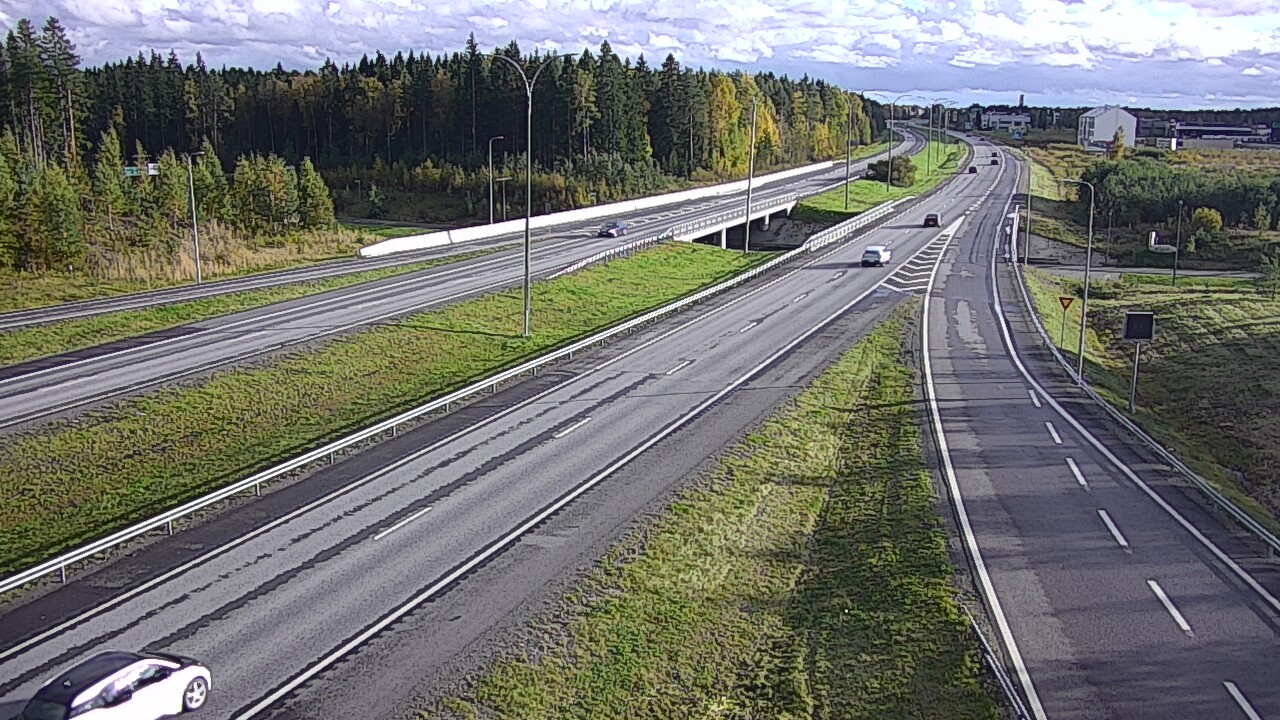 Weather Camera Image Road 4 Kempele, Zatelliitti, Oulu, Pohjois-Pohjanmaa