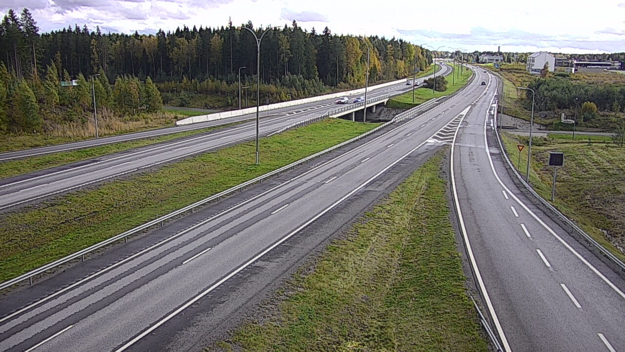 Weather Camera Image Road 4 Kempele, Zatelliitti, Oulu, Pohjois-Pohjanmaa