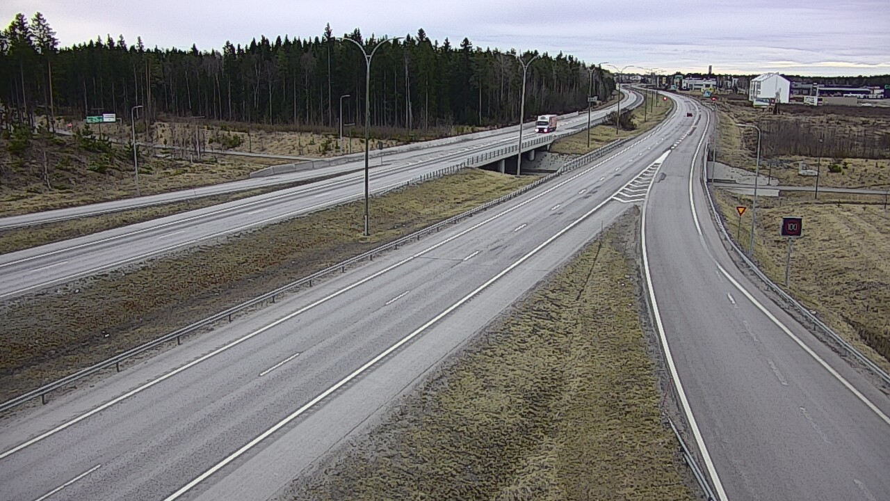 Weather Camera Image Road 4 Kempele, Zatelliitti, Oulu, Pohjois-Pohjanmaa