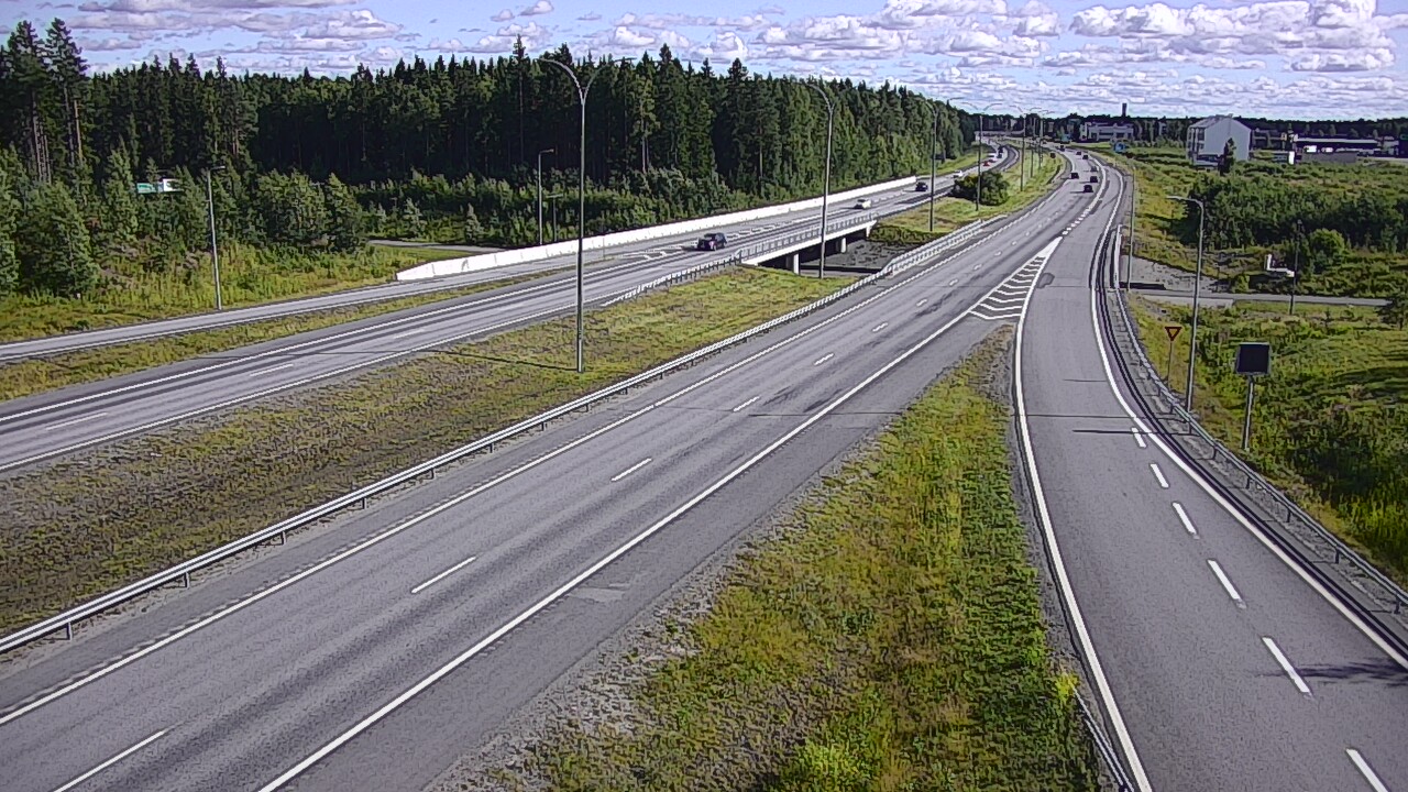 Kelikamerat Kuva Tie 4 Kempele, Zatelliitti, Oulu, Pohjois-Pohjanmaa