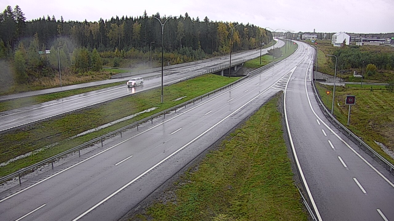 Weather Camera Image Road 4 Kempele, Zatelliitti, Oulu, Pohjois-Pohjanmaa