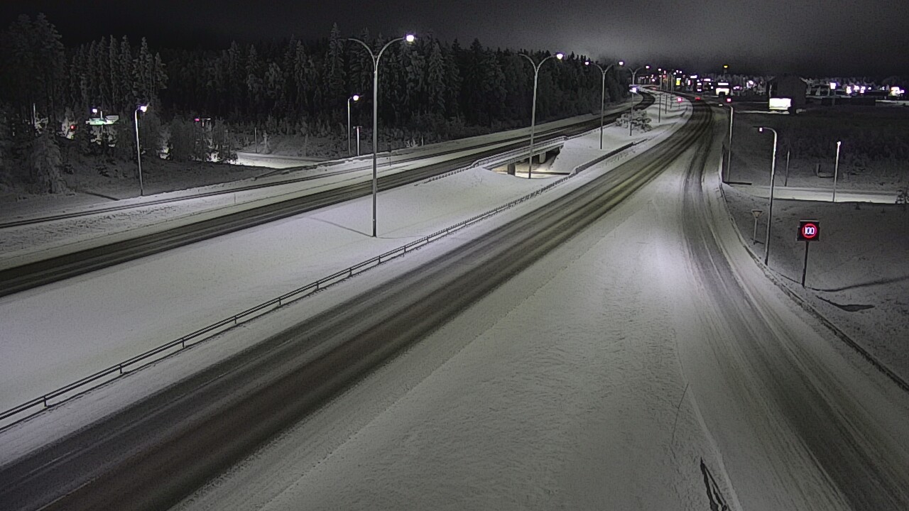Weather Camera Image Road 4 Kempele, Zatelliitti, Oulu, Pohjois-Pohjanmaa