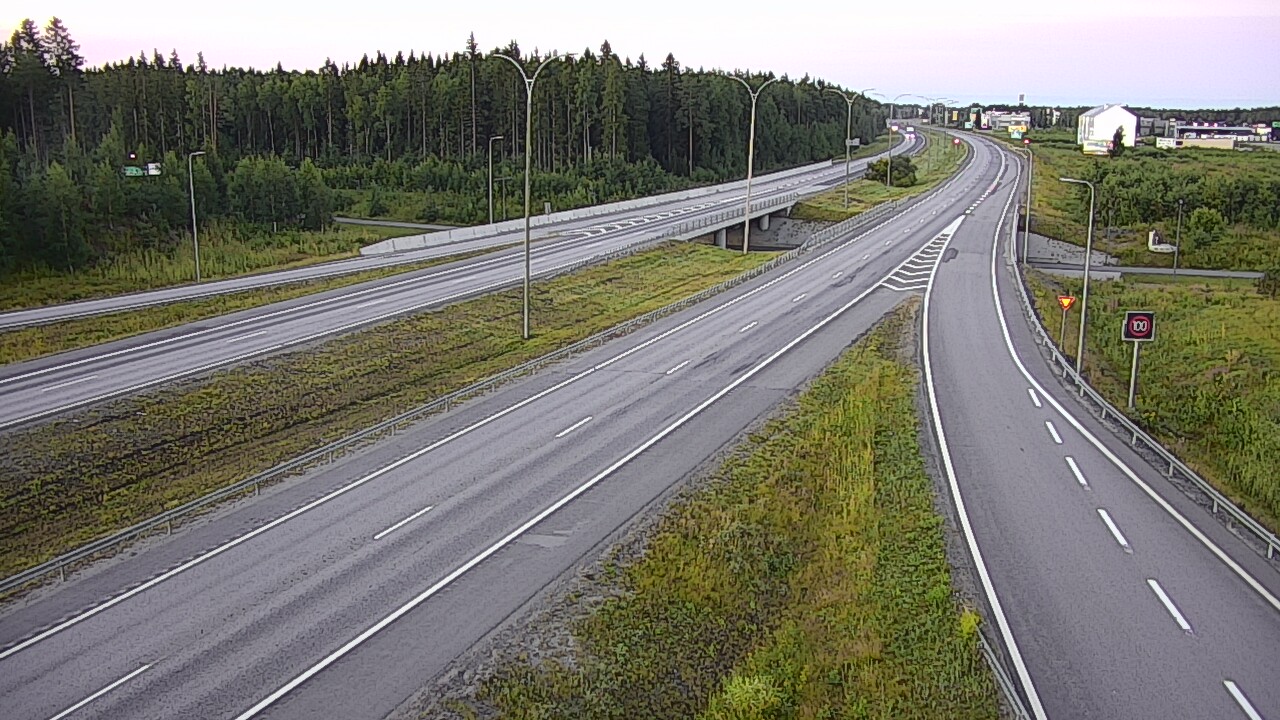 Kelikamerat Kuva Tie 4 Kempele, Zatelliitti, Oulu, Pohjois-Pohjanmaa