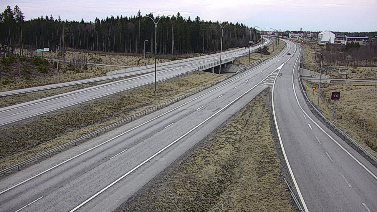 Weather Camera Image Road 4 Kempele, Zatelliitti, Oulu, Pohjois-Pohjanmaa