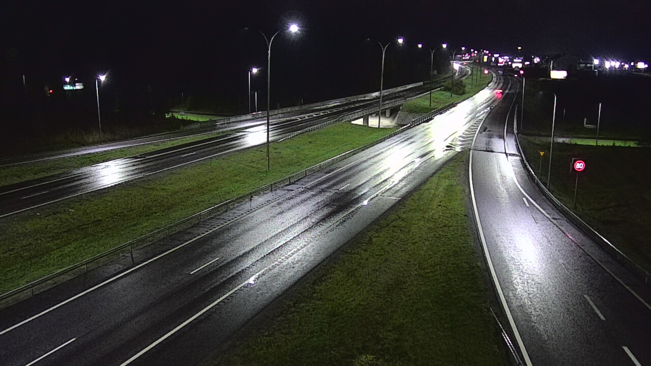 Weather Camera Image Road 4 Kempele, Zatelliitti, Oulu, Pohjois-Pohjanmaa
