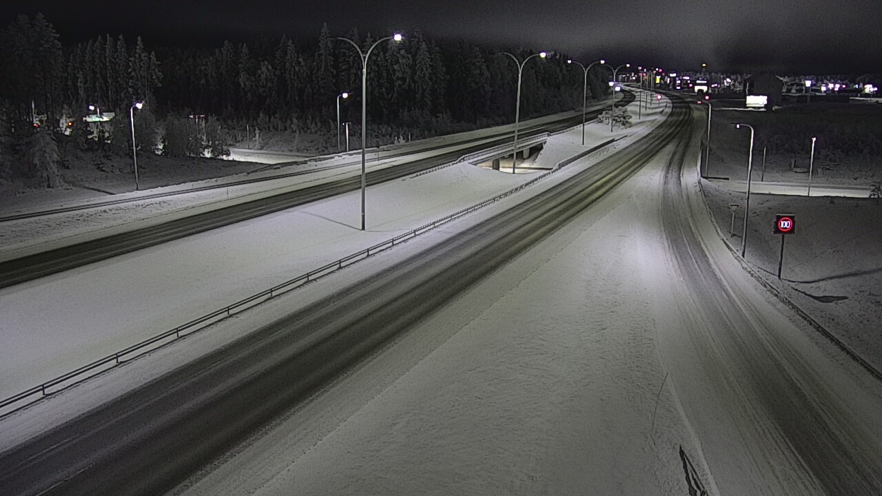 Weather Camera Image Road 4 Kempele, Zatelliitti, Oulu, Pohjois-Pohjanmaa