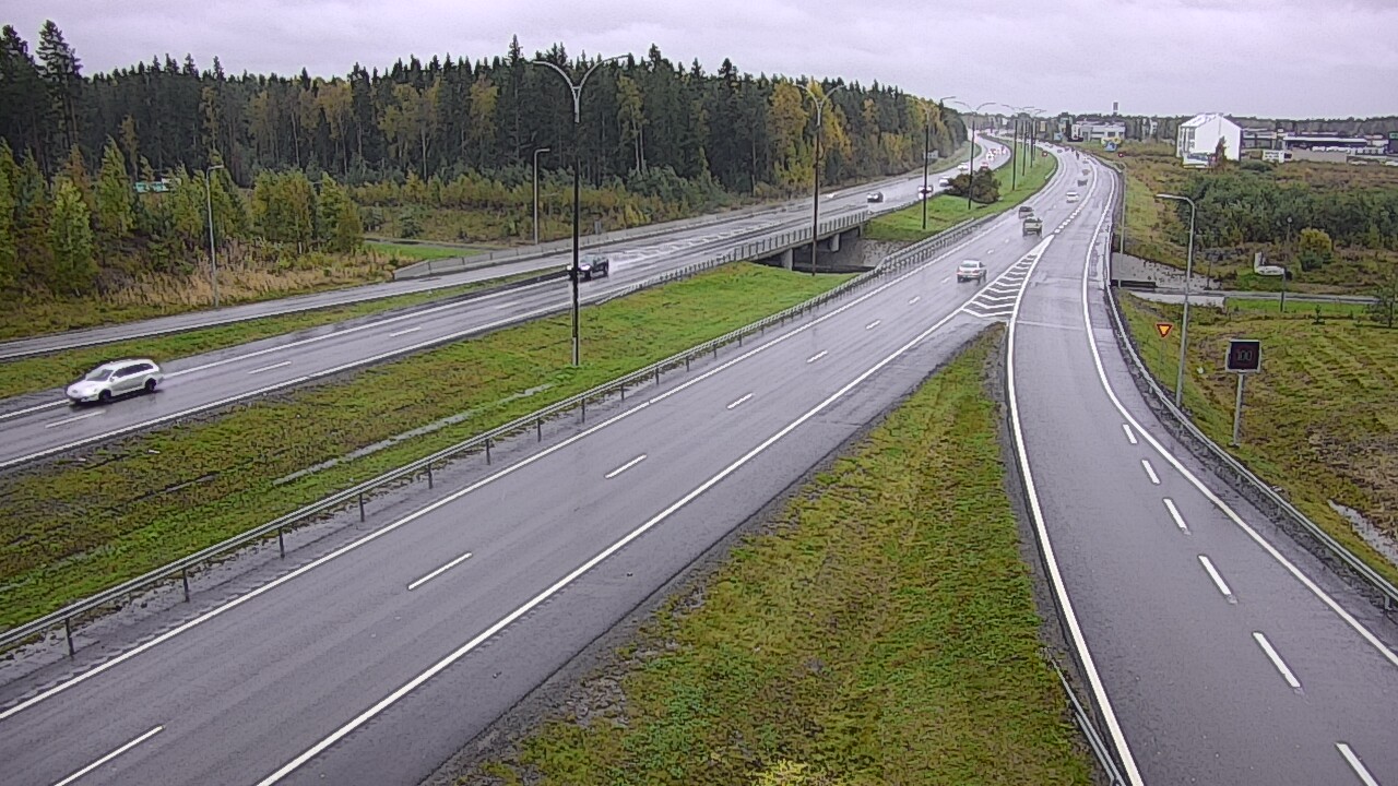 Kelikamerat Kuva Tie 4 Kempele, Zatelliitti, Oulu, Pohjois-Pohjanmaa