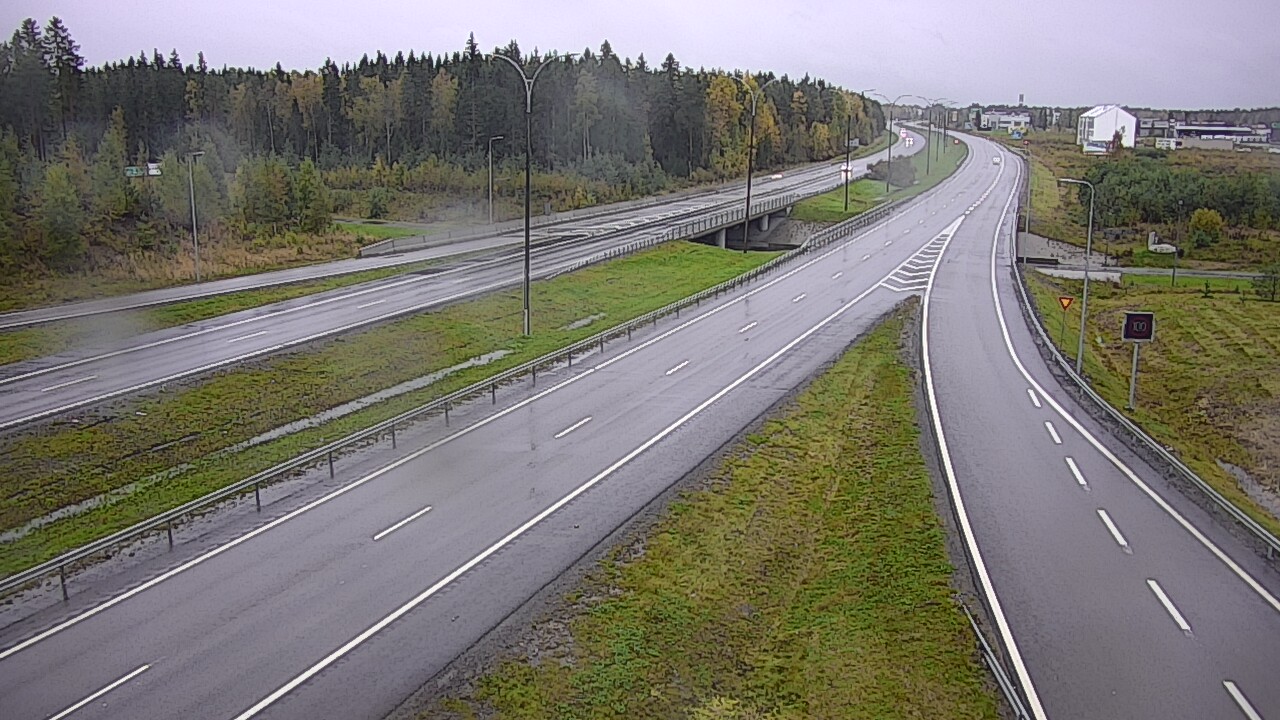 Weather Camera Image Road 4 Kempele, Zatelliitti, Oulu, Pohjois-Pohjanmaa