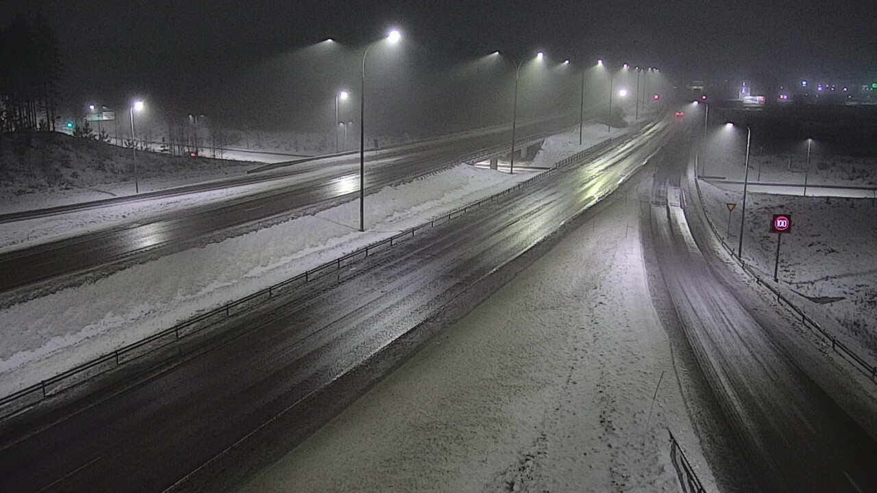Kelikamerat Kuva Tie 4 Kempele, Zatelliitti, Oulu, Pohjois-Pohjanmaa
