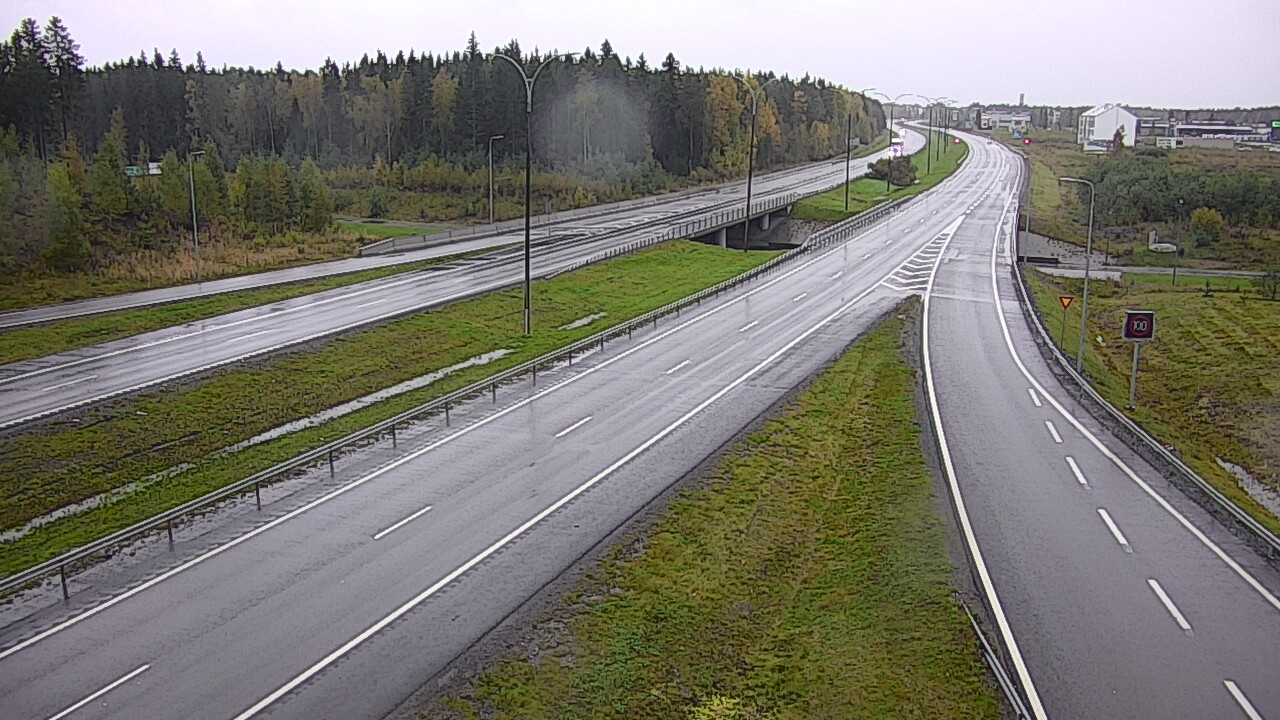 Weather Camera Image Road 4 Kempele, Zatelliitti, Oulu, Pohjois-Pohjanmaa