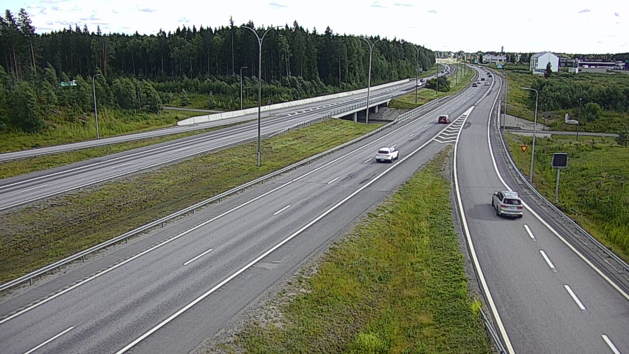 Kelikamerat Kuva Tie 4 Kempele, Zatelliitti, Oulu, Pohjois-Pohjanmaa