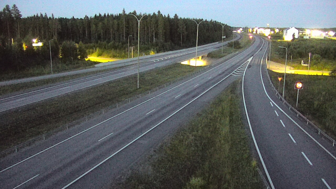 Kelikamerat Kuva Tie 4 Kempele, Zatelliitti, Oulu, Pohjois-Pohjanmaa