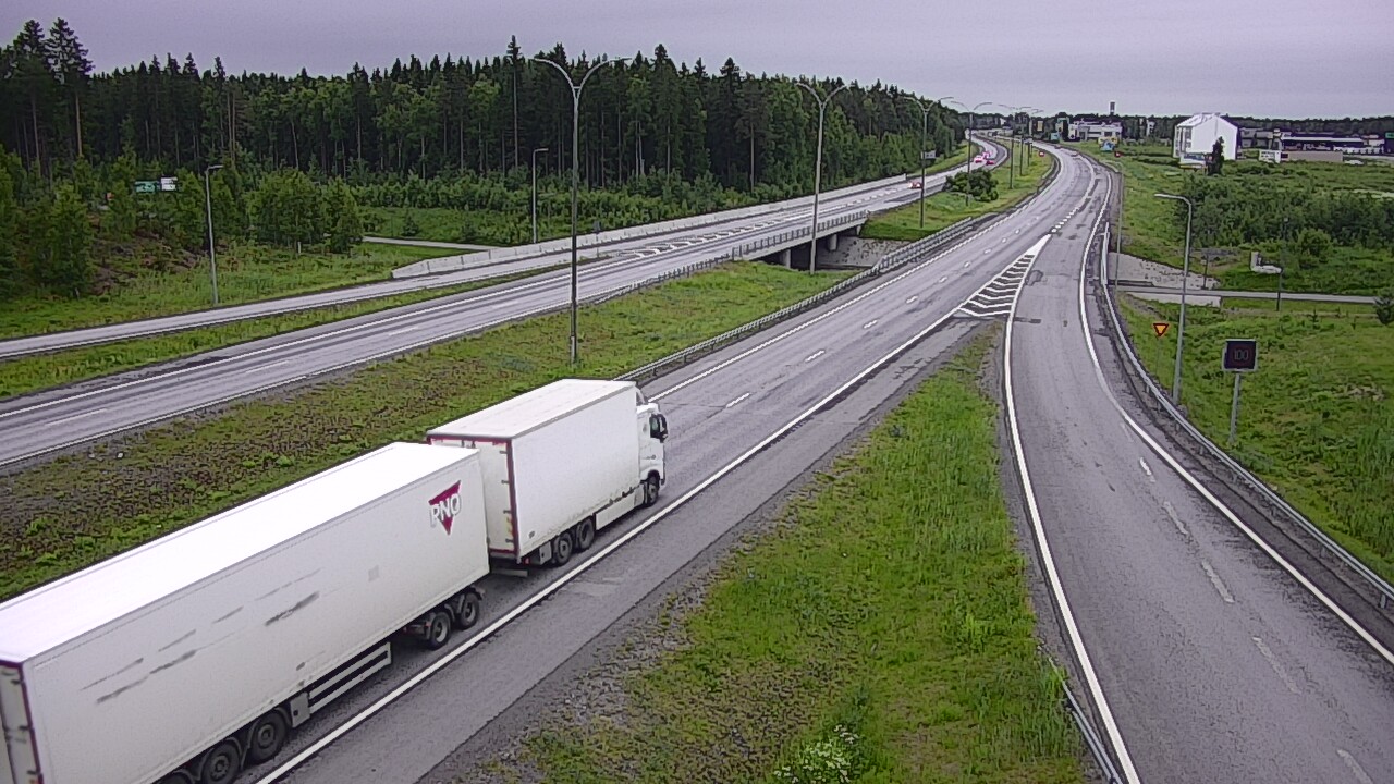 Kelikamerat Kuva Tie 4 Kempele, Zatelliitti, Oulu, Pohjois-Pohjanmaa
