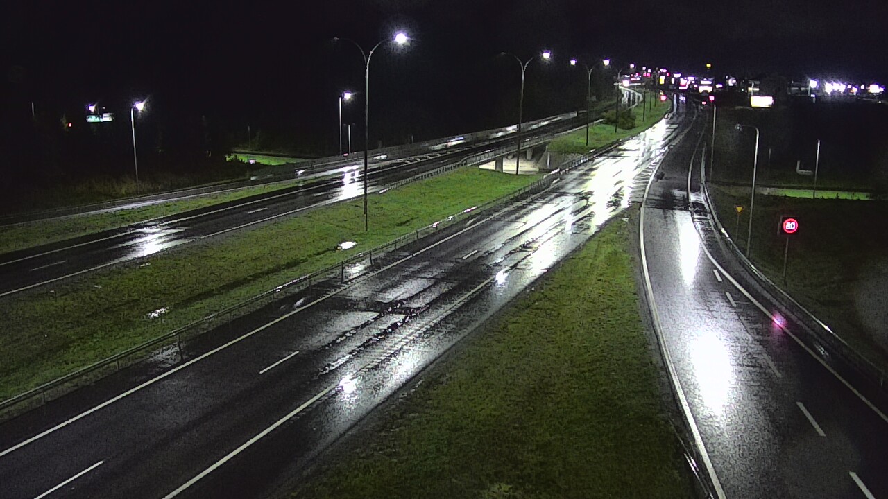 Weather Camera Image Road 4 Kempele, Zatelliitti, Oulu, Pohjois-Pohjanmaa