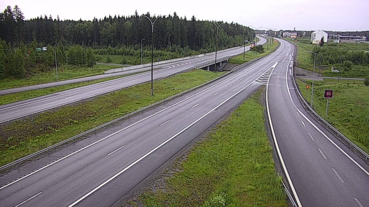 Kelikamerat Kuva Tie 4 Kempele, Zatelliitti, Oulu, Pohjois-Pohjanmaa