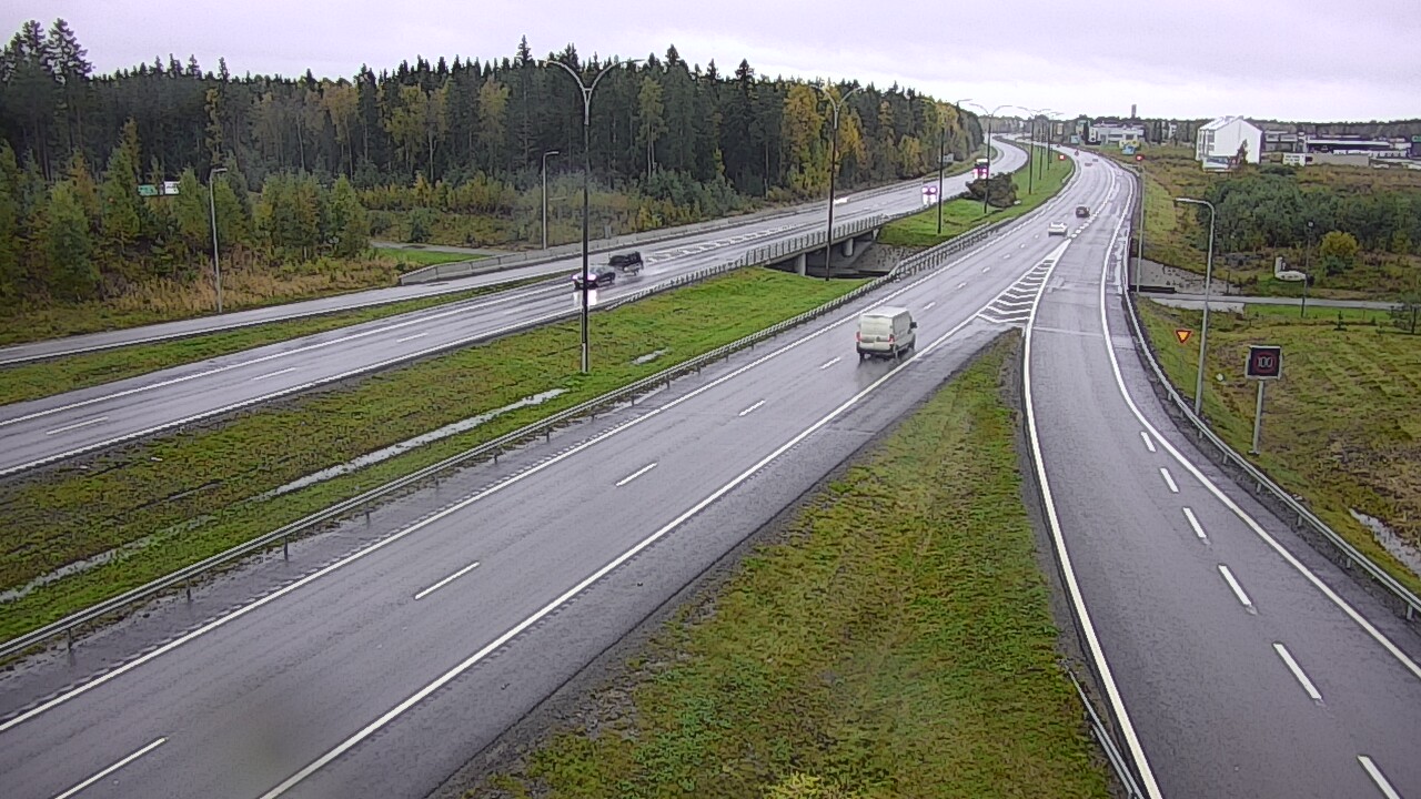 Weather Camera Image Road 4 Kempele, Zatelliitti, Oulu, Pohjois-Pohjanmaa