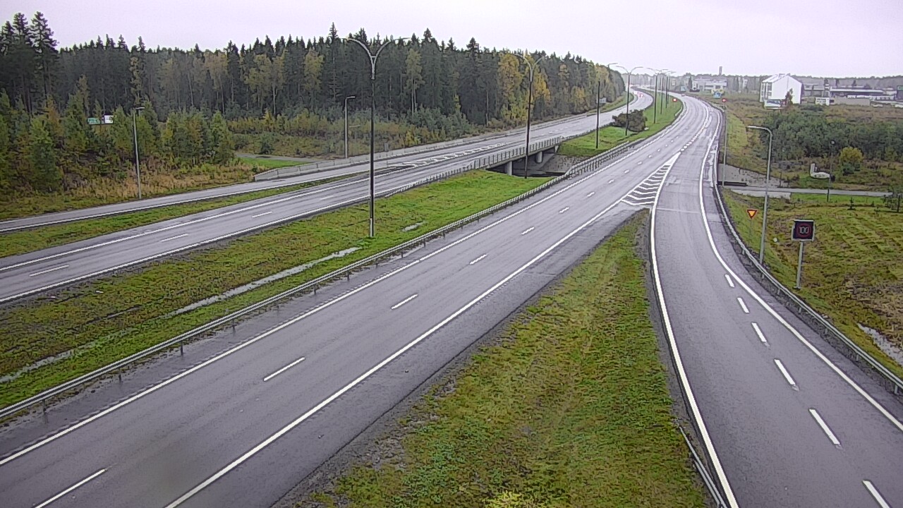 Weather Camera Image Road 4 Kempele, Zatelliitti, Oulu, Pohjois-Pohjanmaa