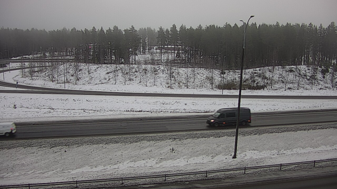 Weather Camera Image Road 4 Kempele, Zatelliitti, Oulu, Pohjois-Pohjanmaa