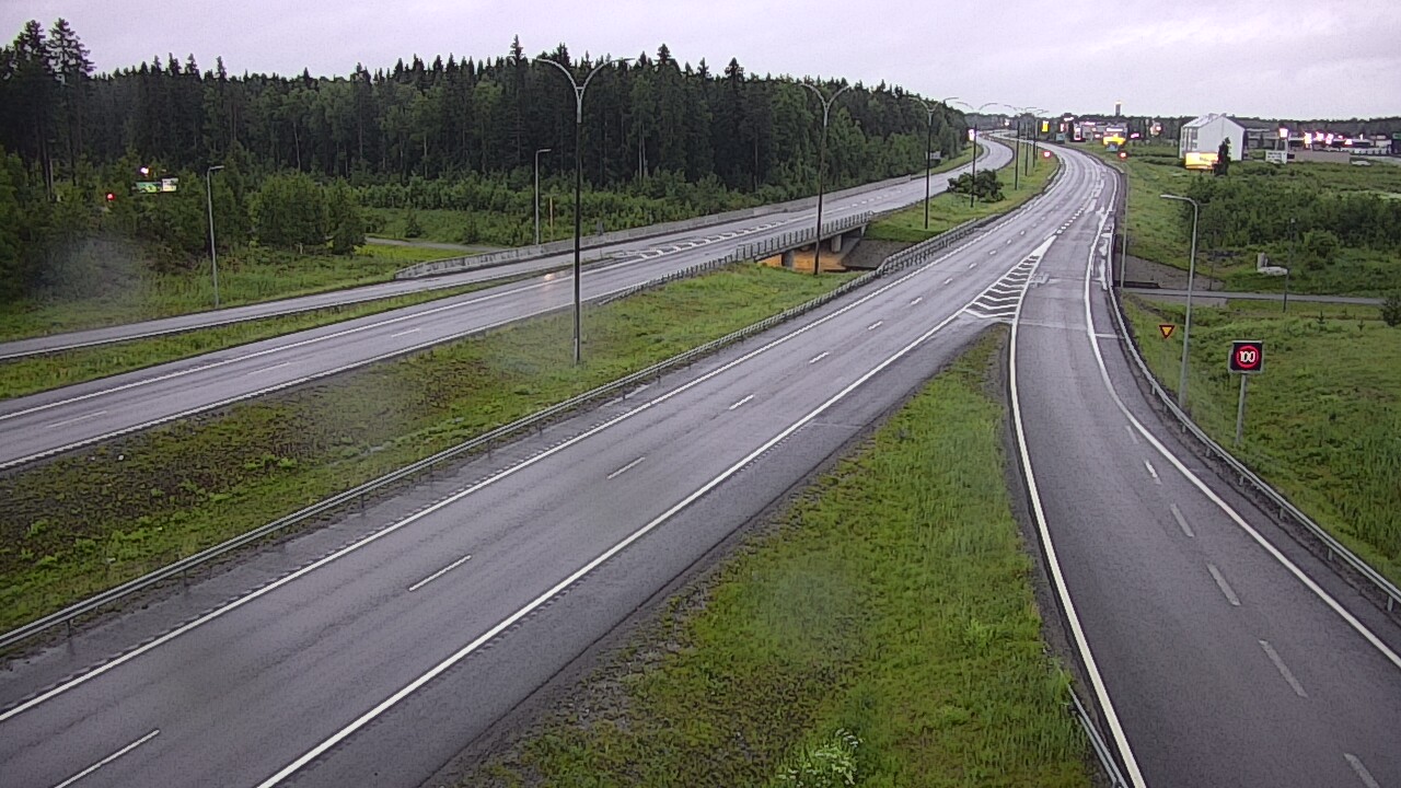 Kelikamerat Kuva Tie 4 Kempele, Zatelliitti, Oulu, Pohjois-Pohjanmaa