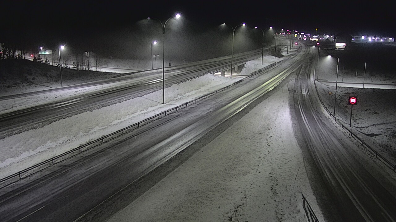 Kelikamerat Kuva Tie 4 Kempele, Zatelliitti, Oulu, Pohjois-Pohjanmaa