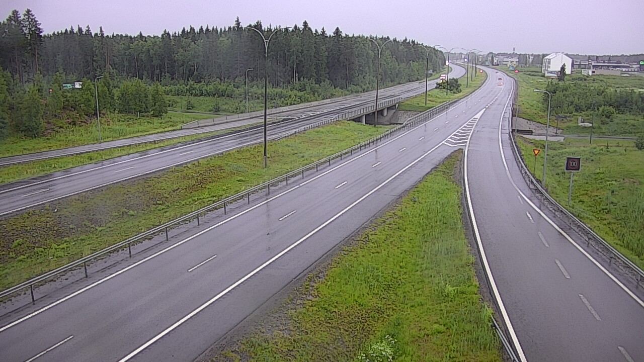 Kelikamerat Kuva Tie 4 Kempele, Zatelliitti, Oulu, Pohjois-Pohjanmaa