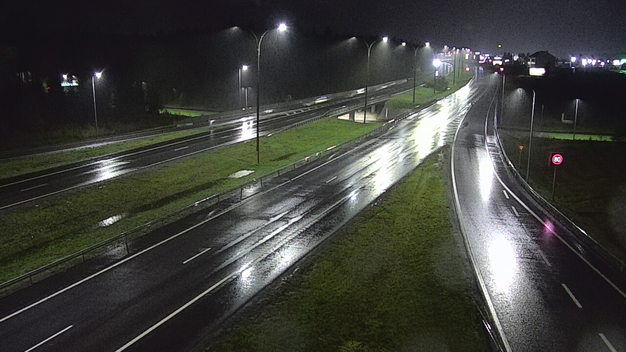 Weather Camera Image Road 4 Kempele, Zatelliitti, Oulu, Pohjois-Pohjanmaa
