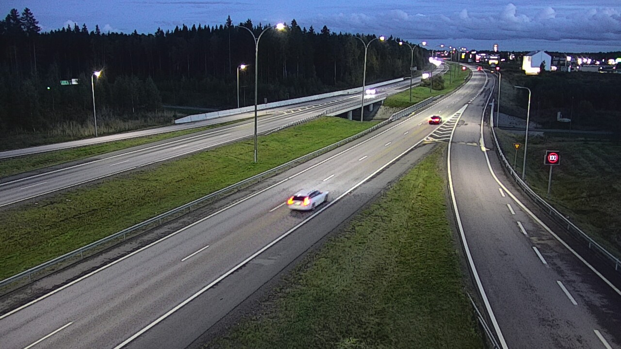 Weather Camera Image Road 4 Kempele, Zatelliitti, Oulu, Pohjois-Pohjanmaa