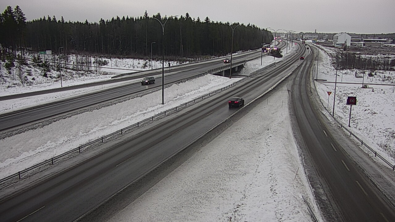 Weather Camera Image Road 4 Kempele, Zatelliitti, Oulu, Pohjois-Pohjanmaa