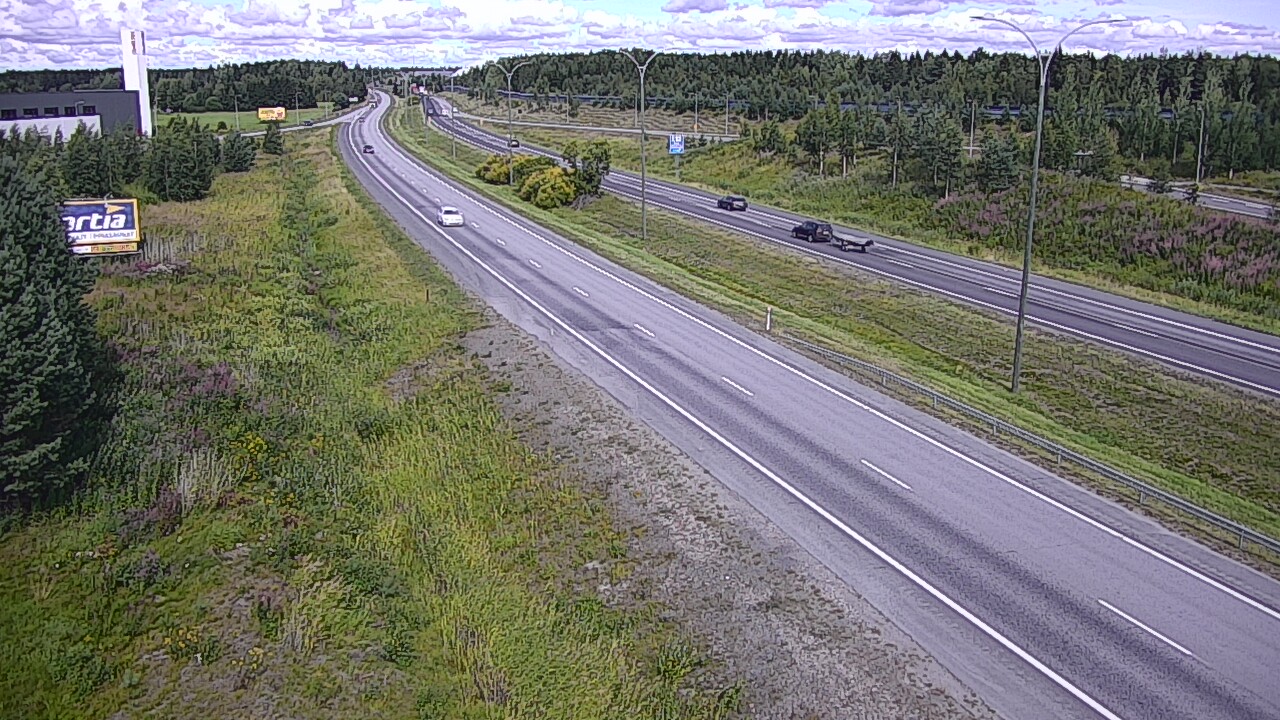 Weather Camera Image Road 4 Kempele, Zatelliitti, Oulu, Pohjois-Pohjanmaa