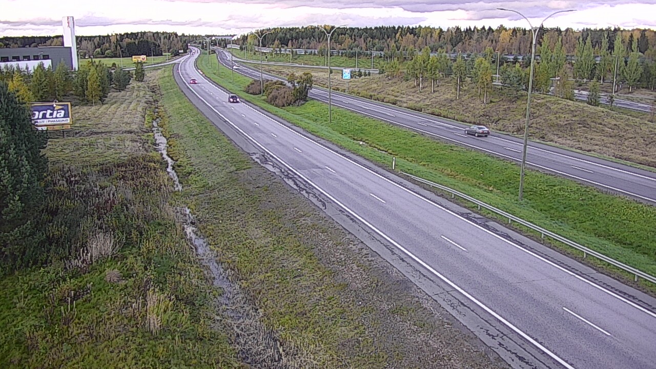 Weather Camera Image Road 4 Kempele, Zatelliitti, Oulu, Pohjois-Pohjanmaa