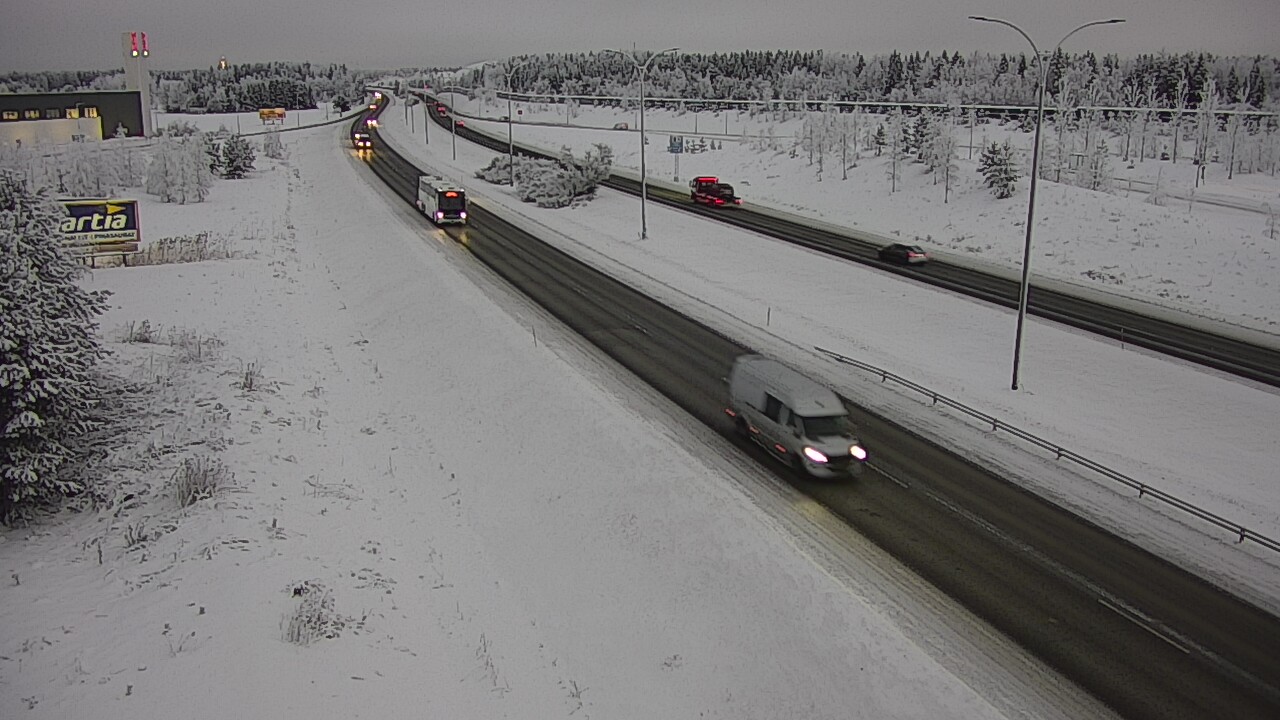 Kelikamerat Kuva Tie 4 Kempele, Zatelliitti, Oulu, Pohjois-Pohjanmaa
