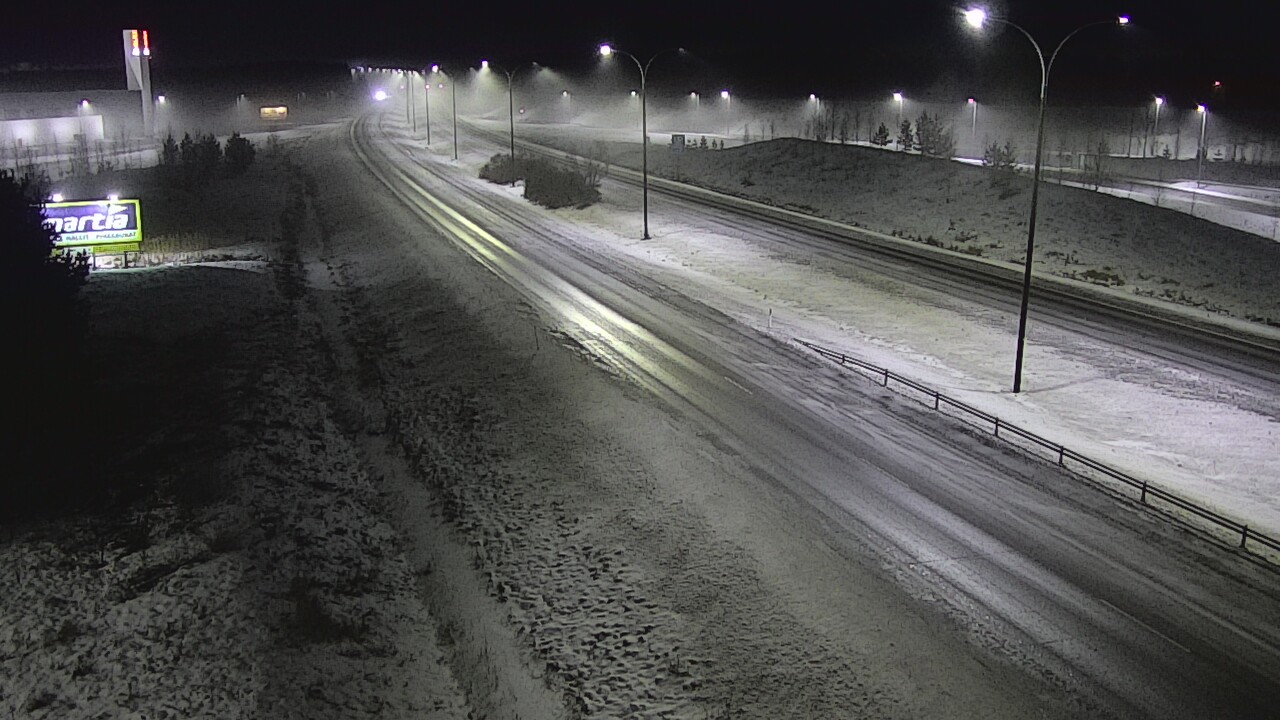 Weather Camera Image Road 4 Kempele, Zatelliitti, Oulu, Pohjois-Pohjanmaa