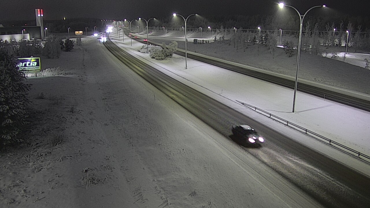 Kelikamerat Kuva Tie 4 Kempele, Zatelliitti, Oulu, Pohjois-Pohjanmaa