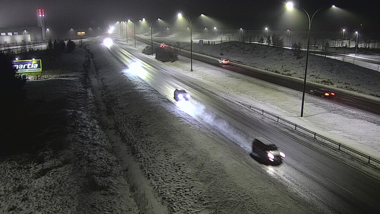 Weather Camera Image Road 4 Kempele, Zatelliitti, Oulu, Pohjois-Pohjanmaa