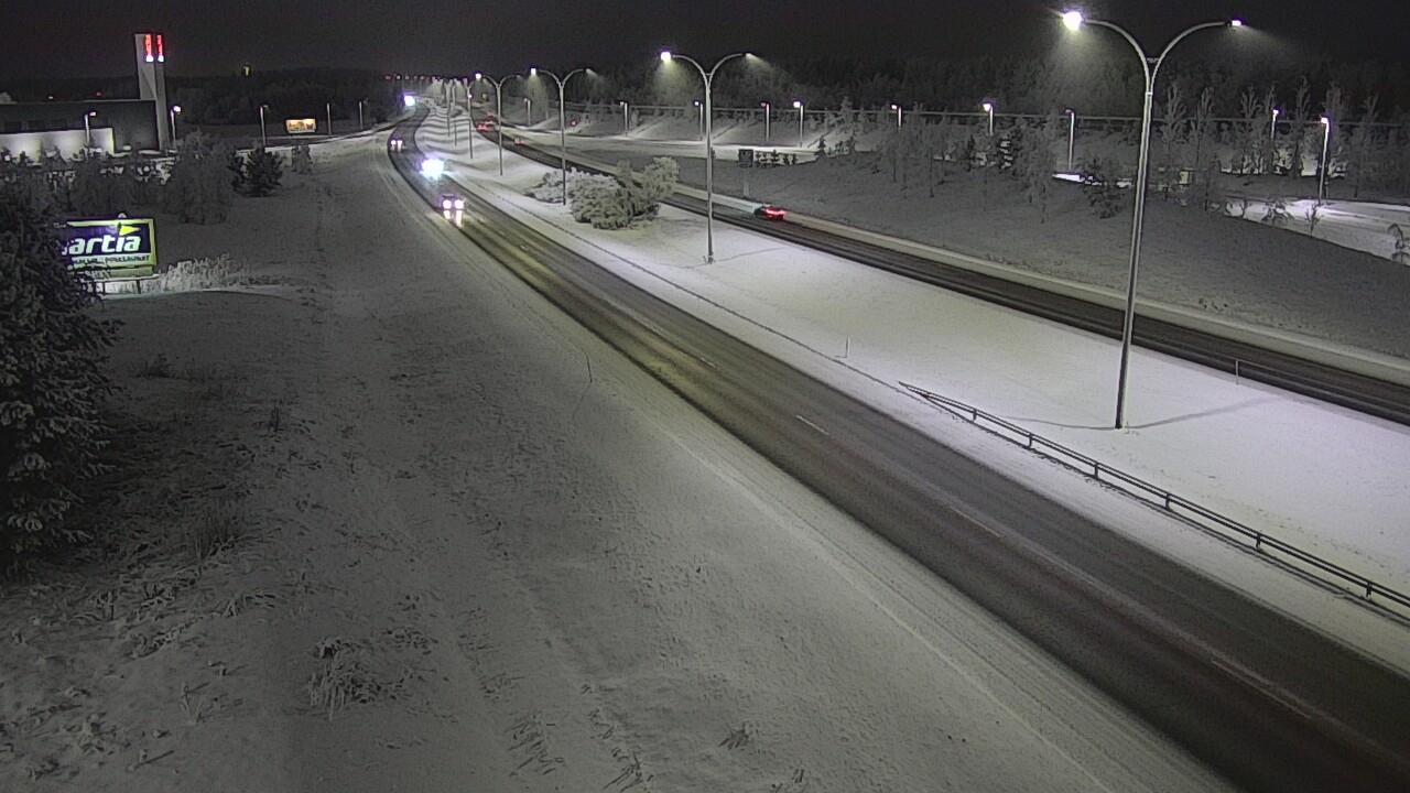 Kelikamerat Kuva Tie 4 Kempele, Zatelliitti, Oulu, Pohjois-Pohjanmaa