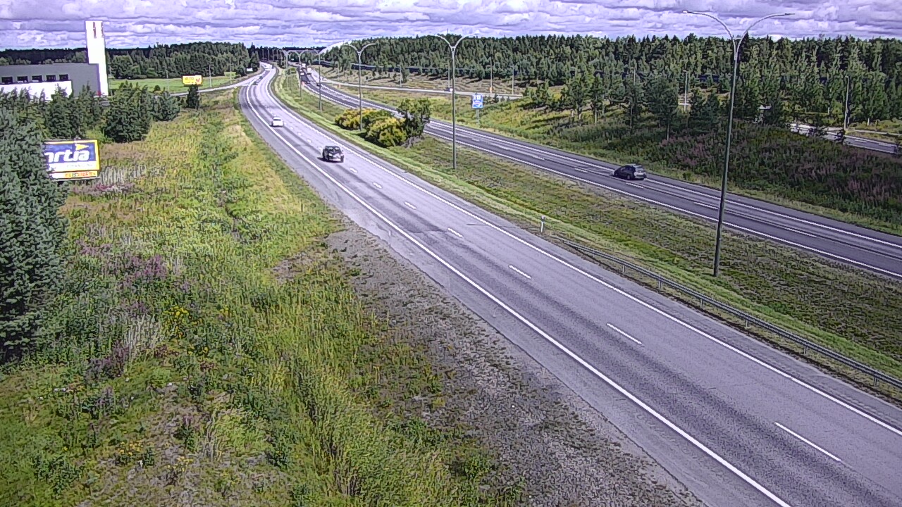 Kelikamerat Kuva Tie 4 Kempele, Zatelliitti, Oulu, Pohjois-Pohjanmaa