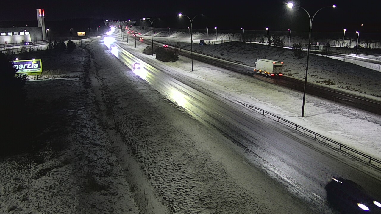 Weather Camera Image Road 4 Kempele, Zatelliitti, Oulu, Pohjois-Pohjanmaa